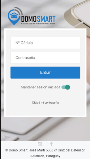 Android application Domo Smart screenshort