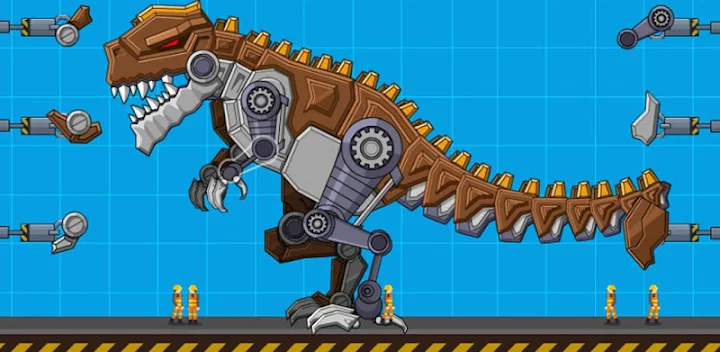 Robot Terminator T-Rex