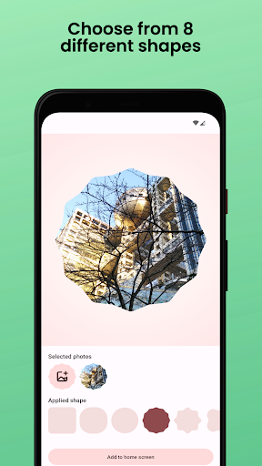 Material Photo Widget Screen 2