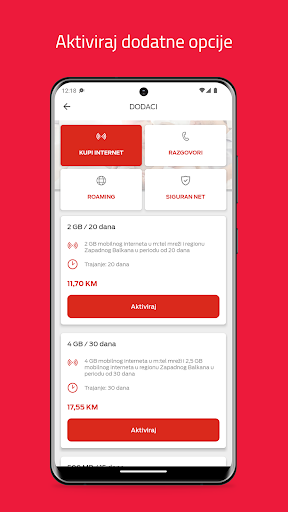 Moj m:tel Screenshot 3 - AppWisp.com