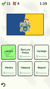 Mexikanische Staaten - Quiz