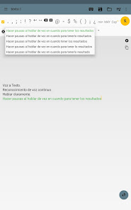 Captura de Pantalla 16 Voz Texto - Texto Voz PDF android
