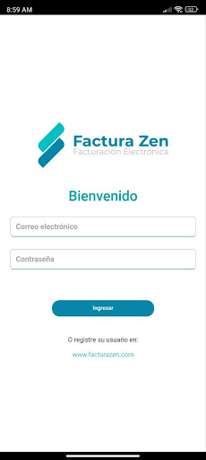 Android application Factura Zen screenshort