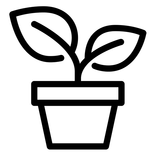 Playing plant logo