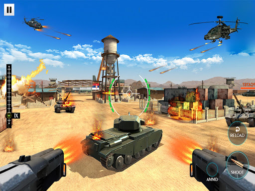 Gunner Free: Fire Battleground Free Firing