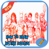 How to Draw Justice League icon