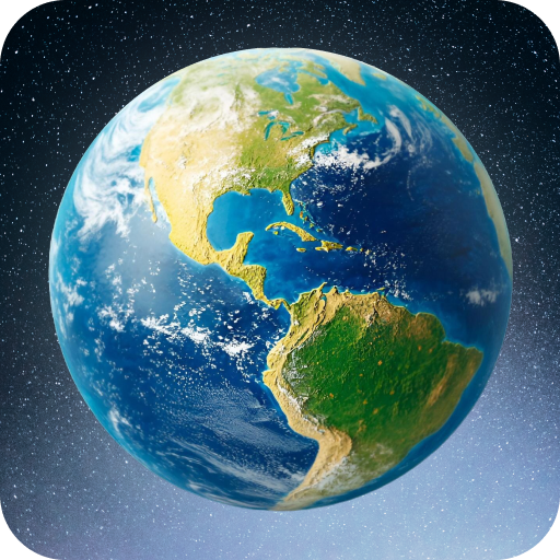 Earth Map Satellite: View Live Header - AppWisp.com