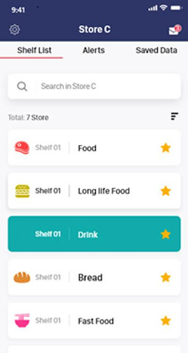 Shelf Monitoring Service Screen 3