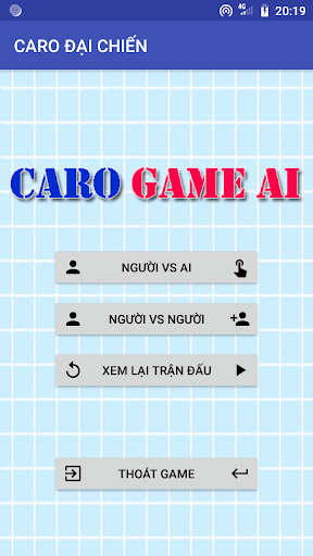 Android application Cờ Ca Rô Hay screenshort