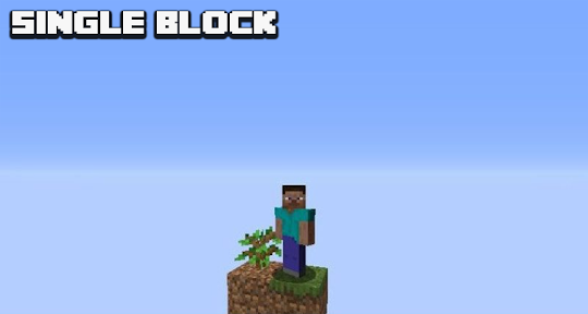 One Block Map for Minecraft PE