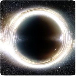 Obraz ikony: Black Hole 3D Live Wallpaper