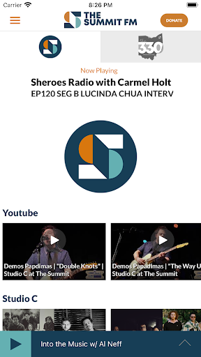 The Summit Radio Screen 2