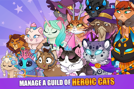 Castle Cats – Idle Hero RPG 3.11.1 MOD APK [Free Purchases, Unlimited Money] 7