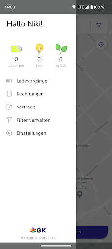 Android application Fleet-Charge powered by GK screenshort