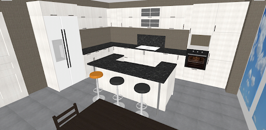Dapur Saya: Perencana 3D