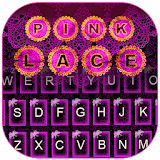 Purple Lace Emoji Keyboard Theme icon