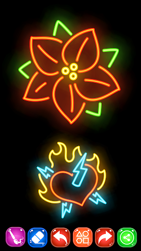 Doodler Neon Doodle Art Screen 2