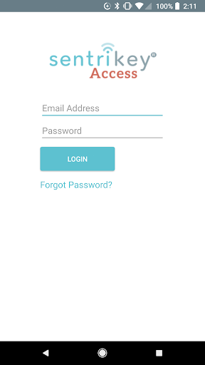 Android application SentriKey Access screenshort