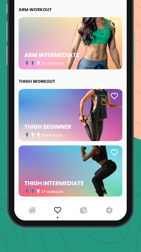9 Fit - Women Workout Screen 2