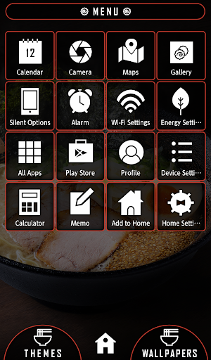 Food Wallpaper Ramen Theme Screen 2