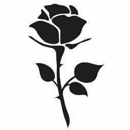 Black flower