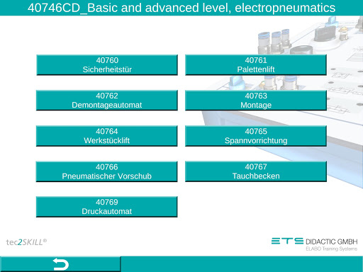 tec2SKILL Pneumatics Screen 3