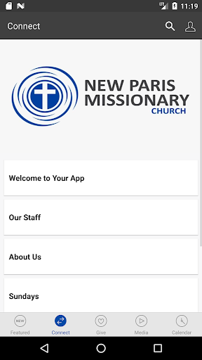 New Paris Missionary Church Screen 2