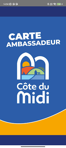 Android application Côte du Midi Ambassadeur screenshort