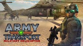 screenshot of Army Transport Helicopter Game