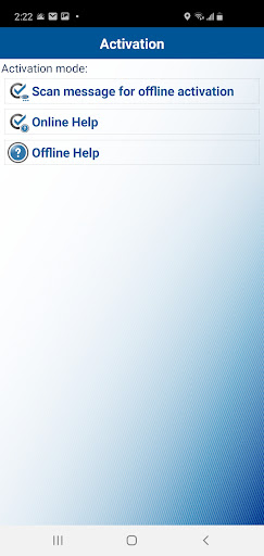 Android application F&M Trust Authenticator screenshort