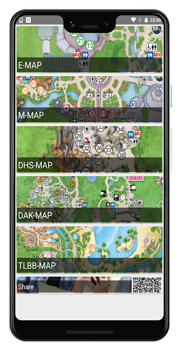 Android application FLORIDA AMUSEMENT PARK MAP OFF screenshort