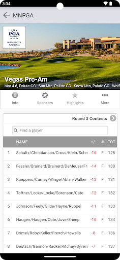 Minnesota PGA Screen 3