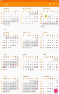 aCalendar - eine Kalender App für Android Screenshot