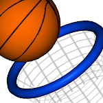 Cover Image of डाउनलोड Dunk Hoop Basket Ball Ball 3D  APK