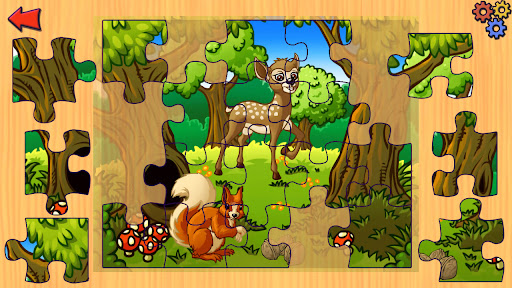 Jigsaw Animals Games Puzzle