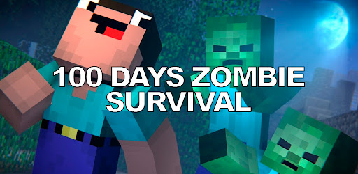 100 Days Zombie Survival MCPE