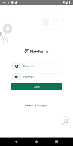 Android application FlowForms screenshort