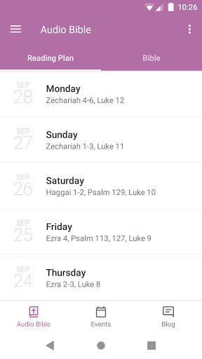 Android application Living Word Summerville screenshort