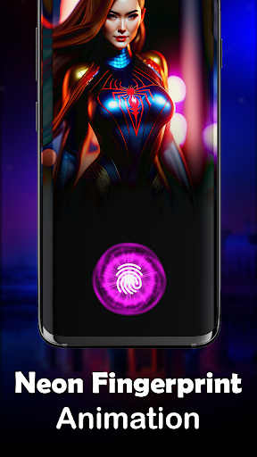 Android application Fingerprint Lock Screen screenshort