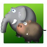 Jungle Animal Puzzle for kid icon