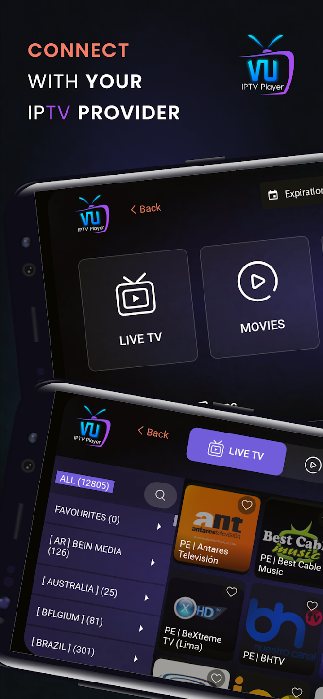 VU IPTV Player 1.2.4 (Premium) APK