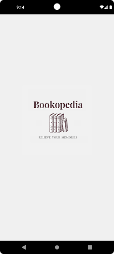 Android application Bookopedia screenshort