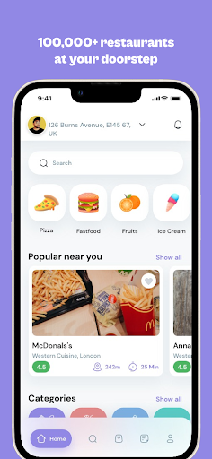 Android application EAT screenshort
