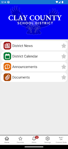 Android application CCSD Hawks Connect screenshort