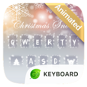 Christmas Snow GO Keyboard Animated Theme