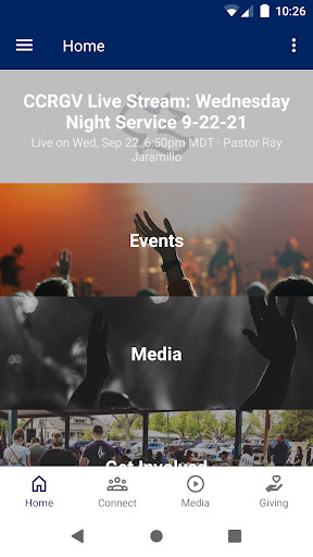 Android application Calvary Chapel Rio Grande screenshort