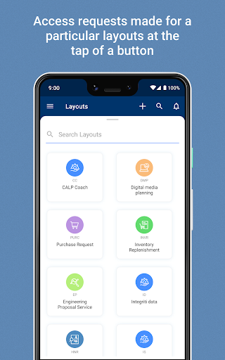 Android application Qntrl - Workflow Management screenshort