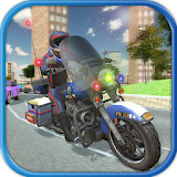 Police Motorbike Driving Sim 3D - Police Bike 2018 icon