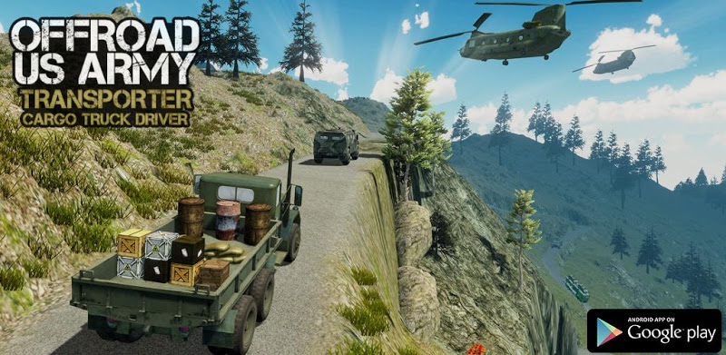 US Military Transporter: Army Truck Driving Games