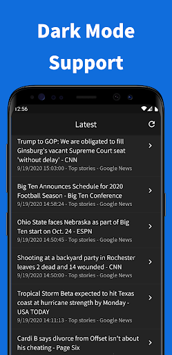 FLAT RSS Reader Screen 3